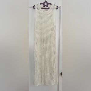 Crochet coverup dress